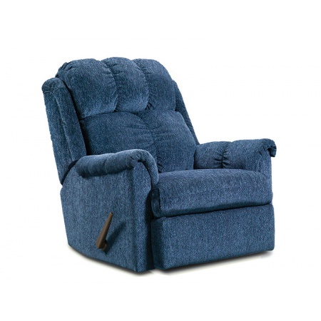 2100 Tahoe Blue Rocker Recliner